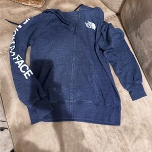 The North Face Kids Navy Full-Zip Hoodie